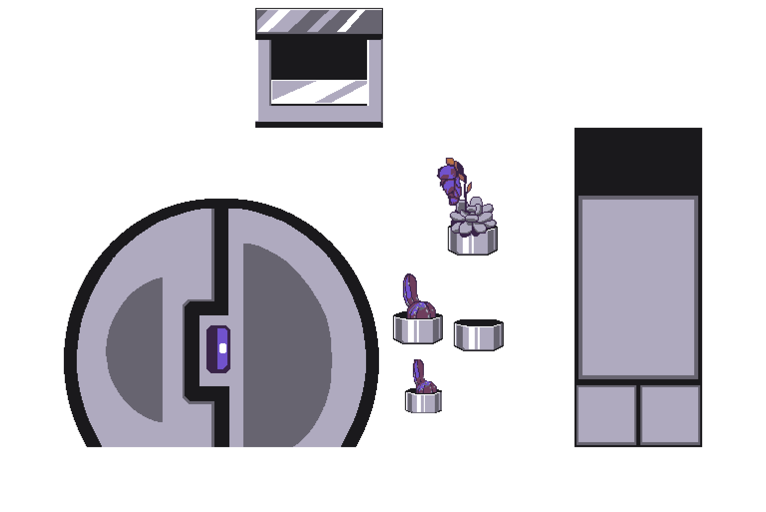 drawing, pixel art, tileset, portfolio, videogame, liz, cactus, door, ilustration, jess andz, graphics gale.